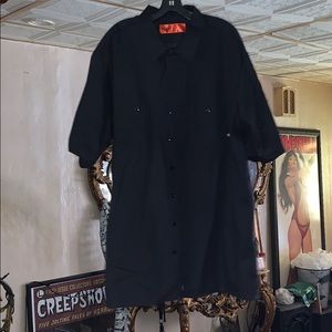 Black button down Dickies